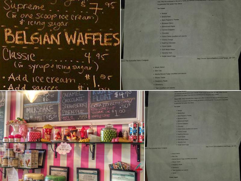 Ice Cream Junction Menu