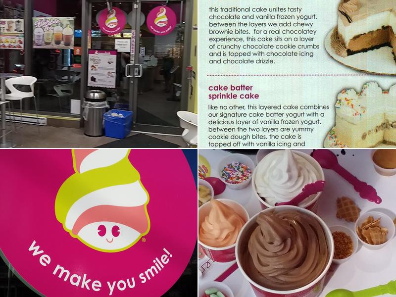 Menchie's Frozen Yogurt Menu
