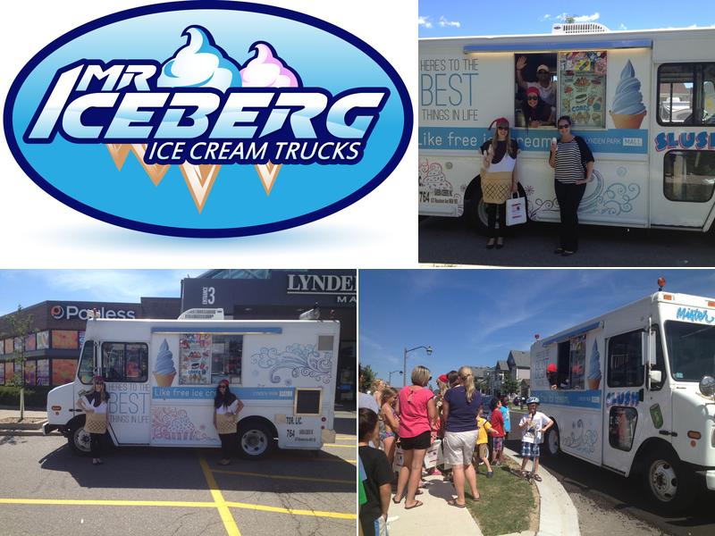Mr. Iceberg ice cream truck Toronto
