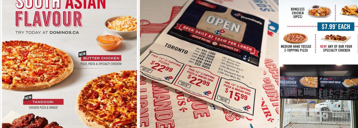 Domino's Pizza Menu