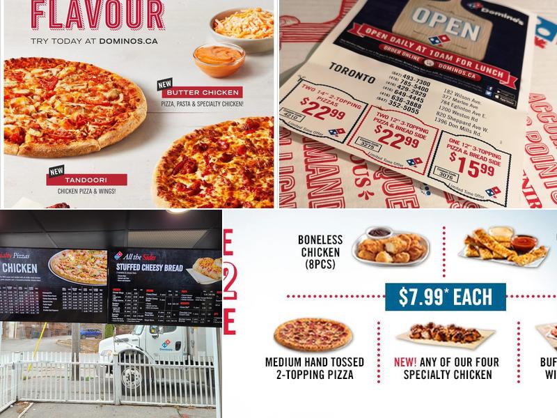 Domino's Pizza Menu