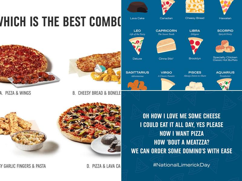 Domino's Pizza Menu
