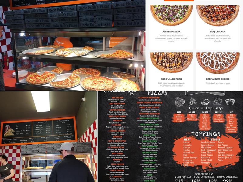 Uncle Fatih's Pizza - COMMERCIAL Menu