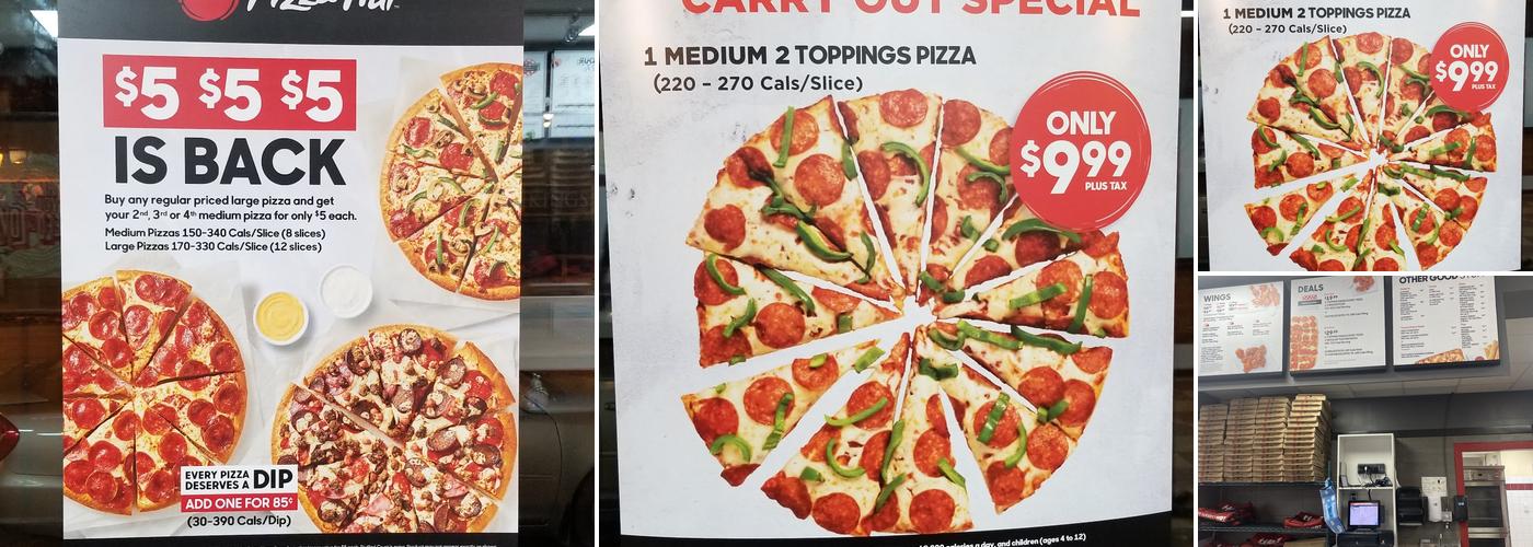 Pizza Hut Toronto Menu