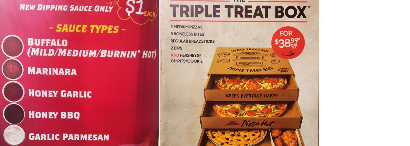 Pizza Hut Menu