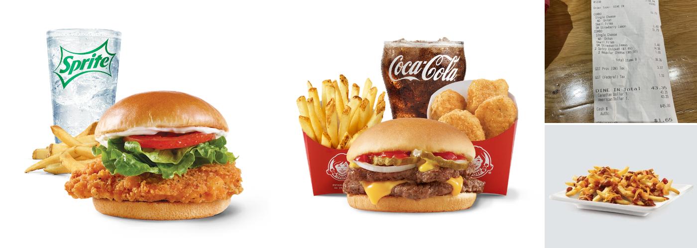 Wendy's Menu