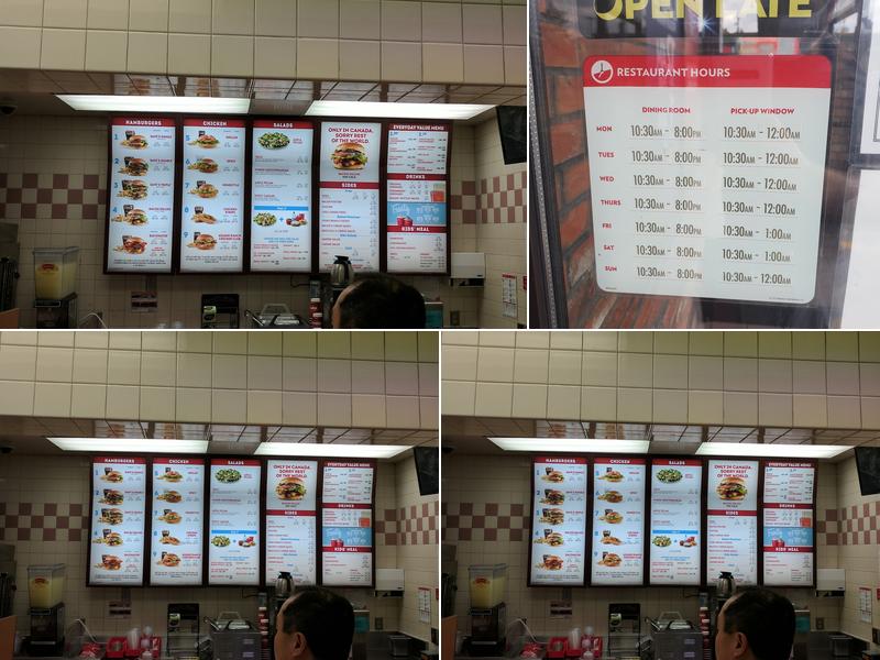 Wendy's Menu