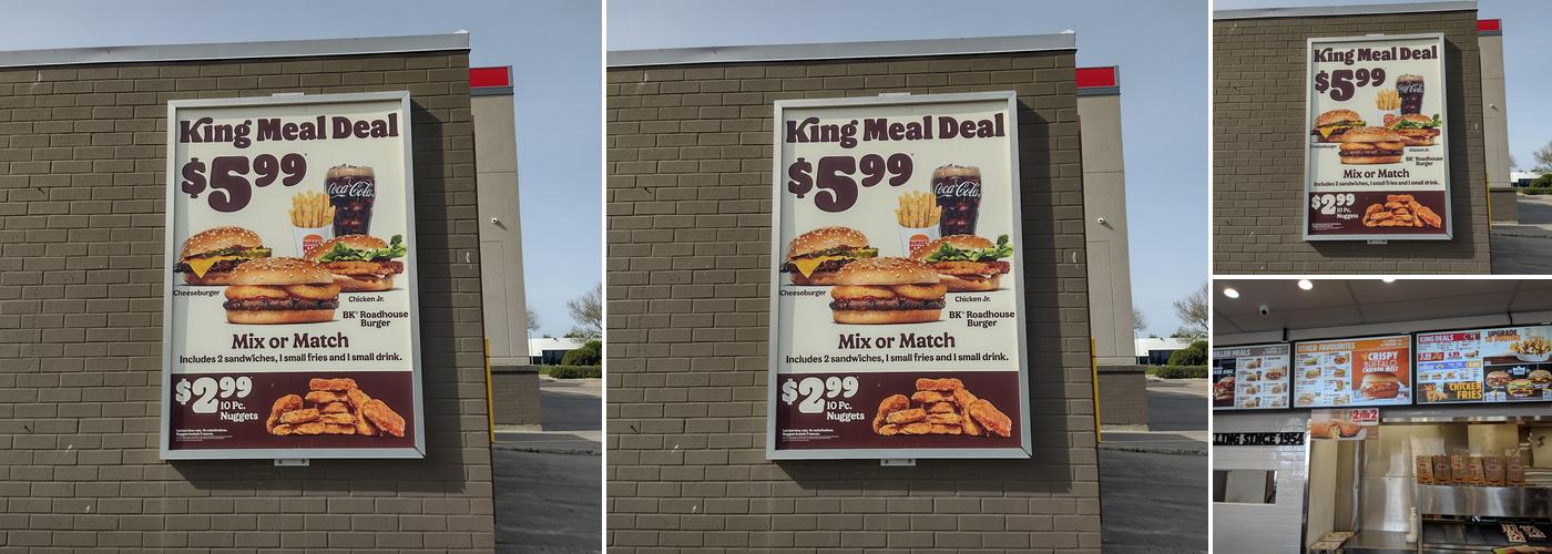Burger King Menu