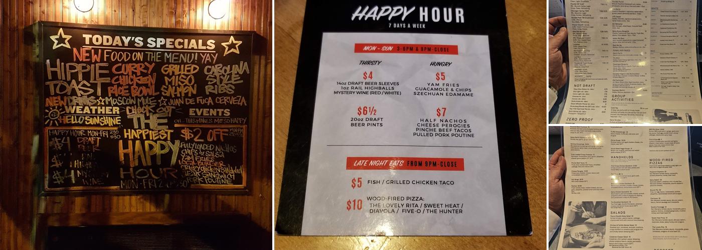 LOCAL Public Eatery Jasper Ave Menu