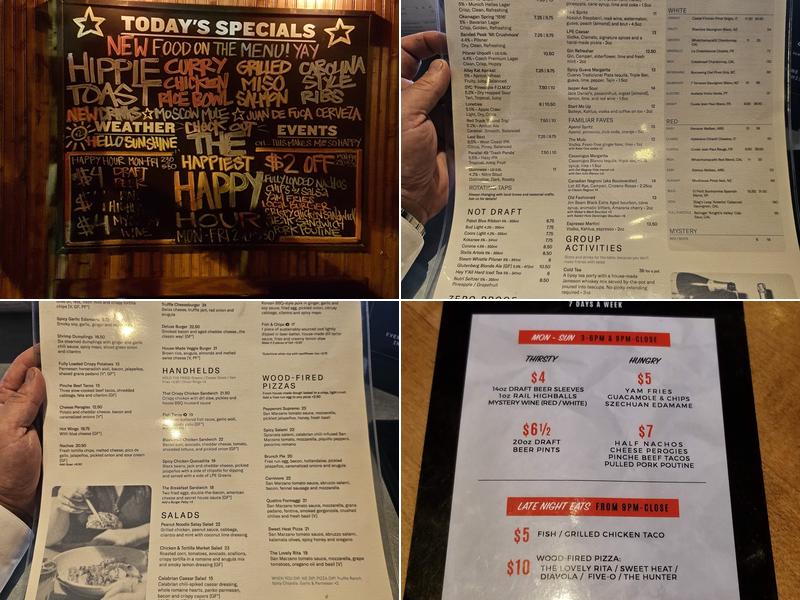 LOCAL Public Eatery Jasper Ave Menu