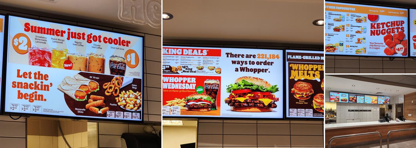 Burger King Menu