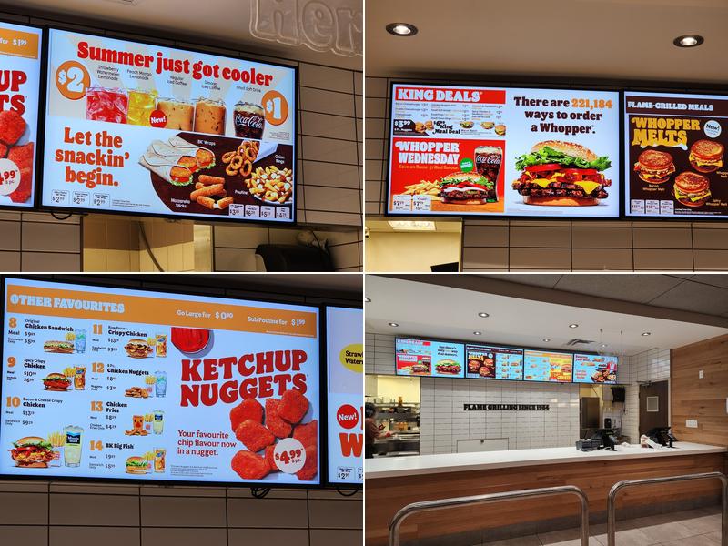 Burger King Menu