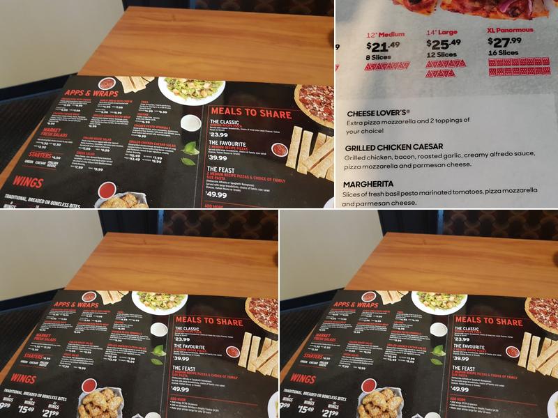Pizza Hut Winnipeg Menu