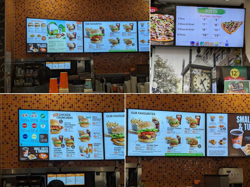 A&W Canada Menu