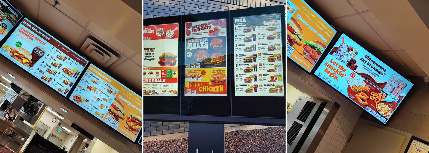 Burger King Menu