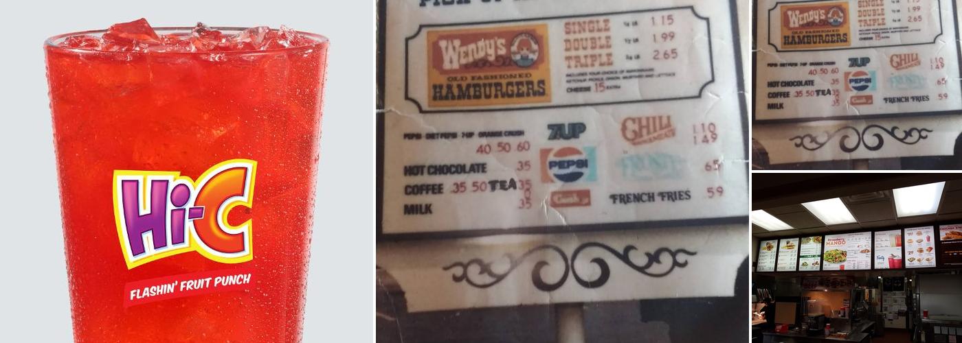 Wendy's Menu