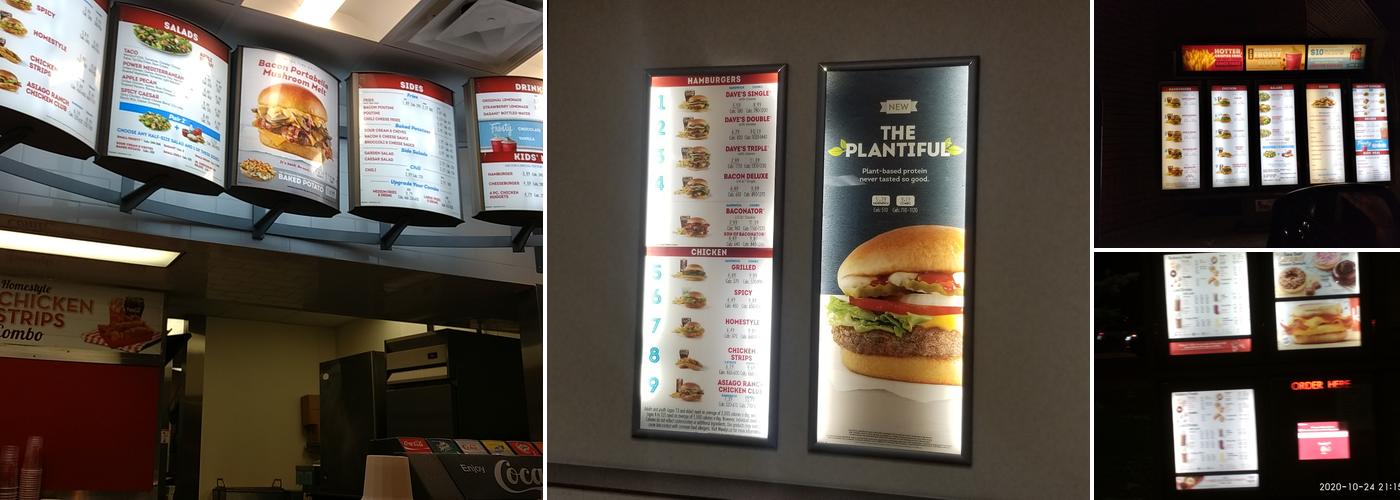 Wendy's Menu