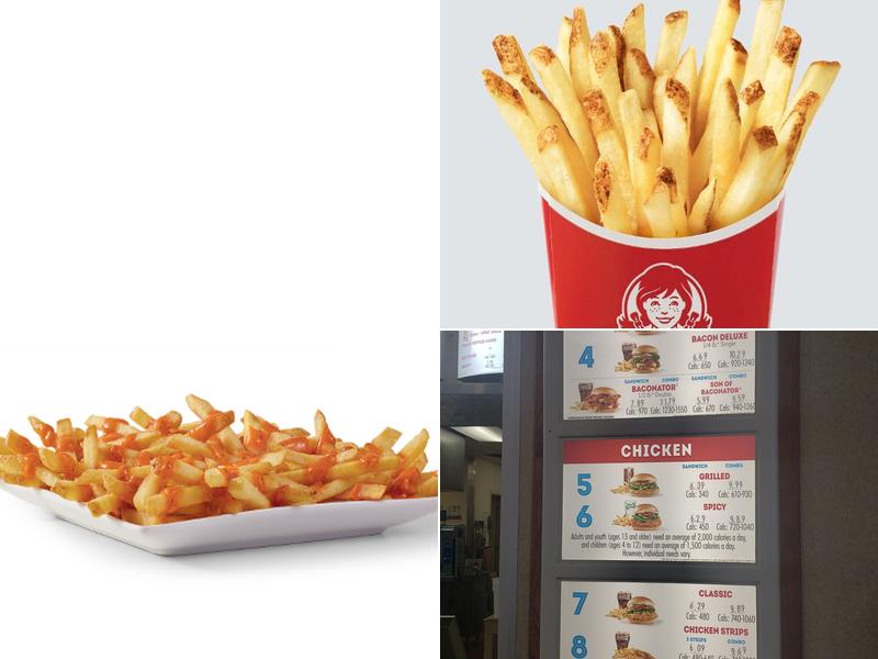 Wendy's Menu