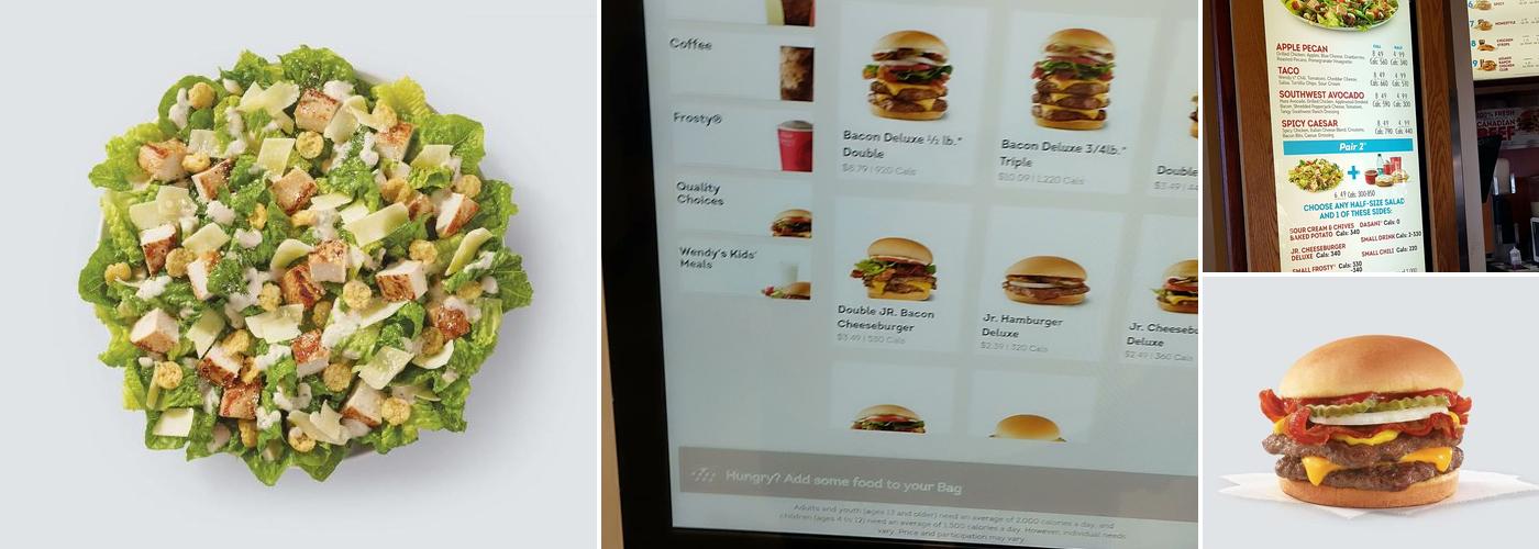 Wendy's Menu