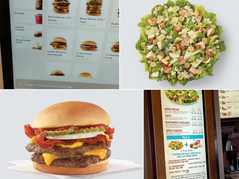 Wendy's Menu