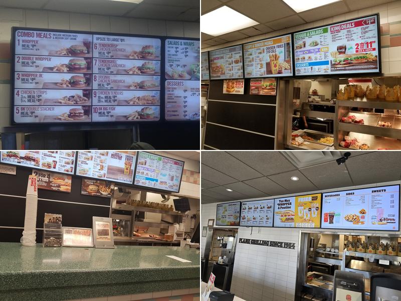 Burger King Menu