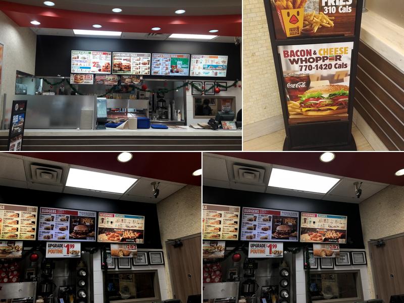 Burger King Menu
