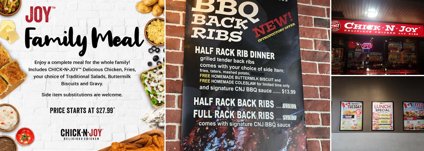 CHICK•N•JOY Menu