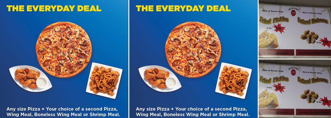 Pizza 73 Menu