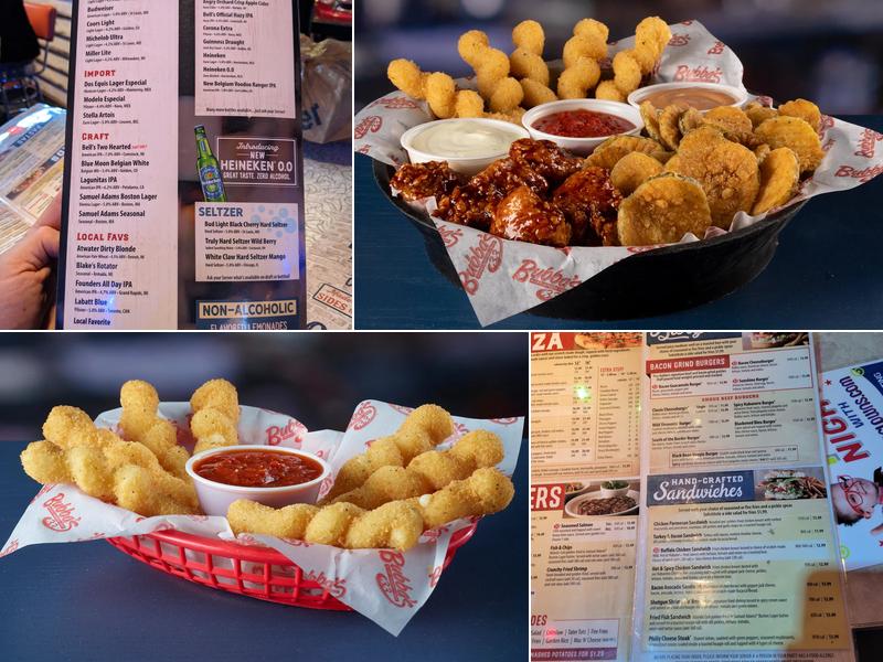 Bubba's 33 Menu