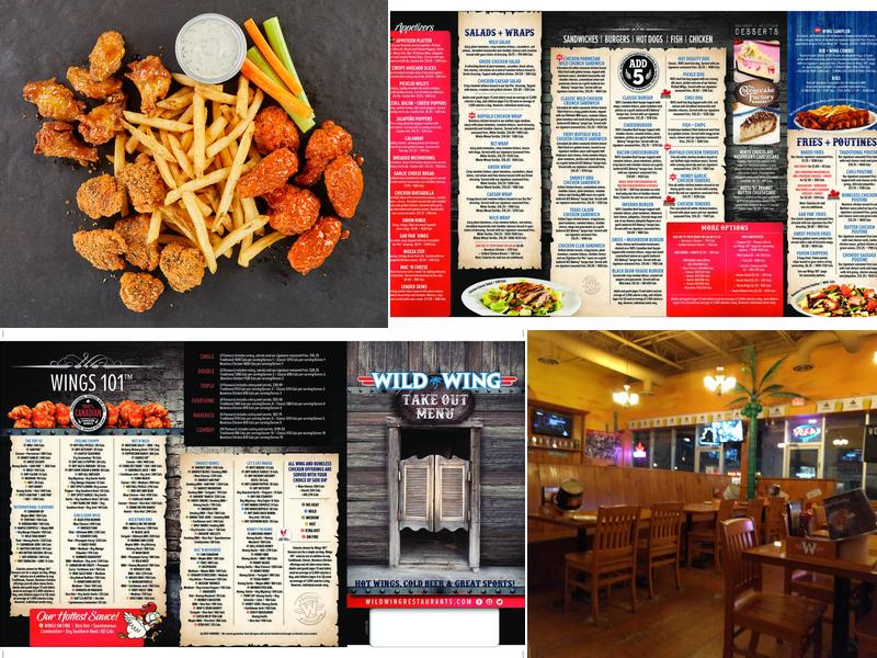 Wild Wing Menu