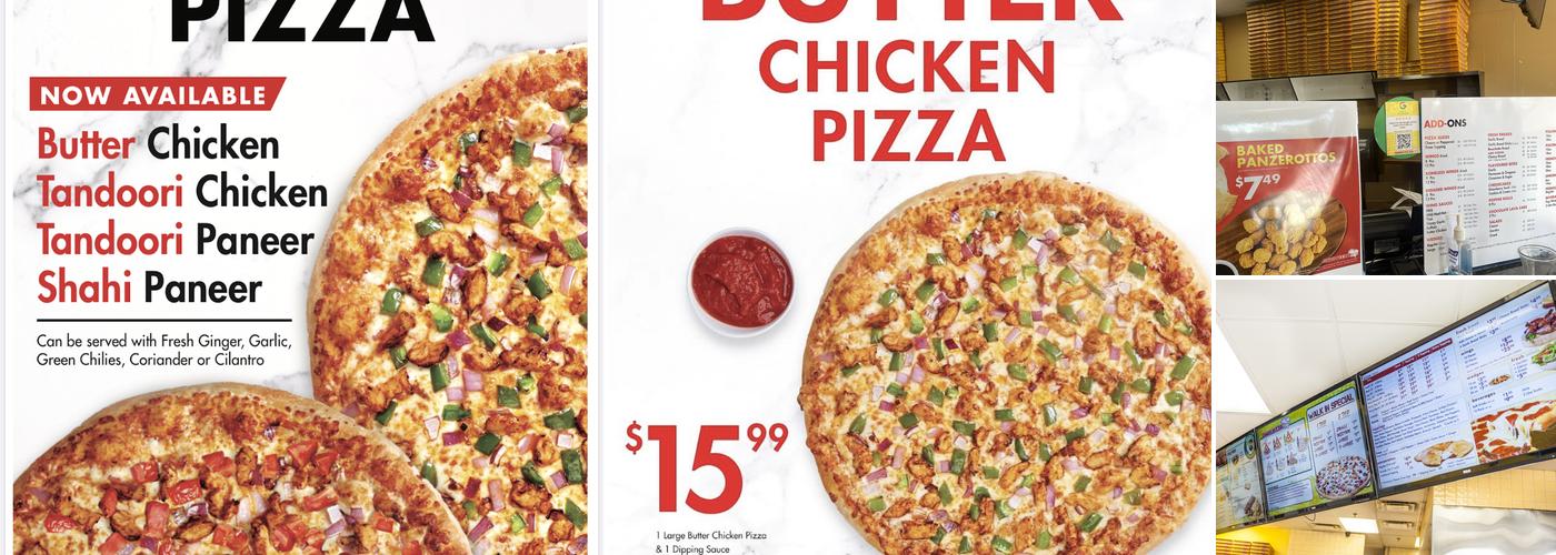 Gino's Pizza Menu