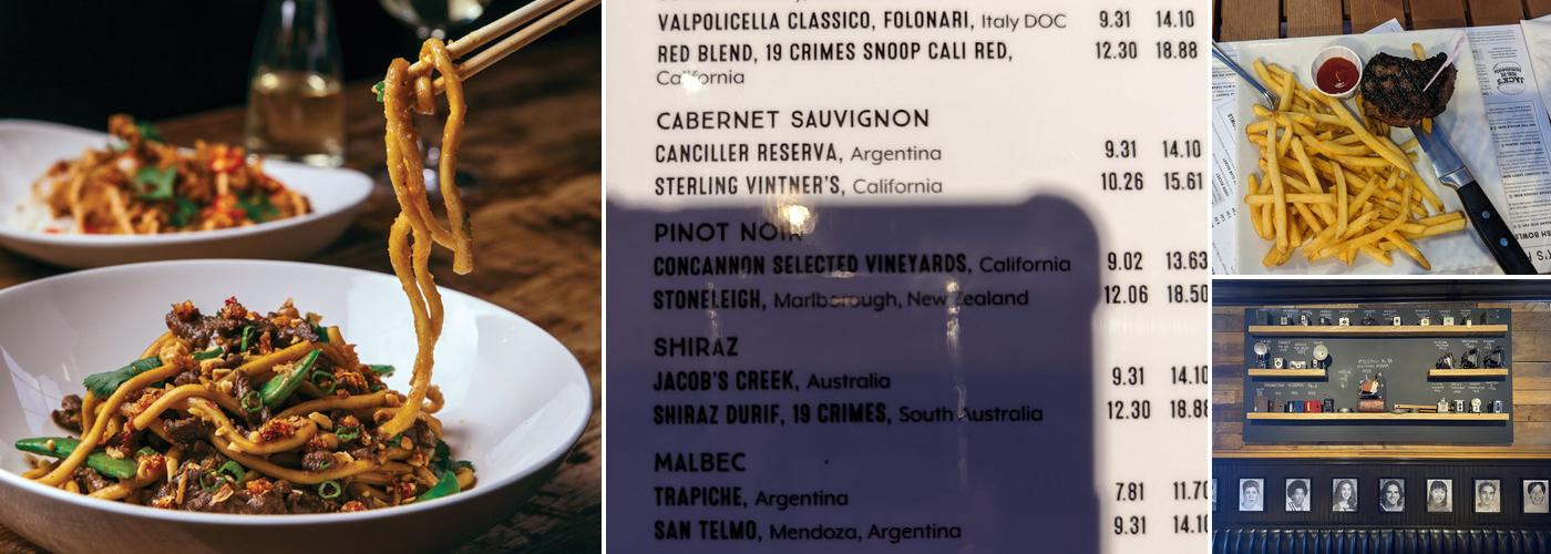 Jack's Richmond Hill Menu