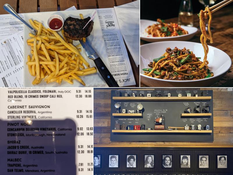 Jack's Richmond Hill Menu