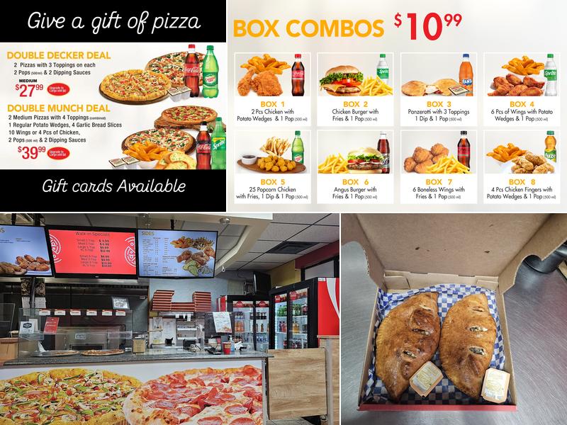 Double Double Pizza Menu