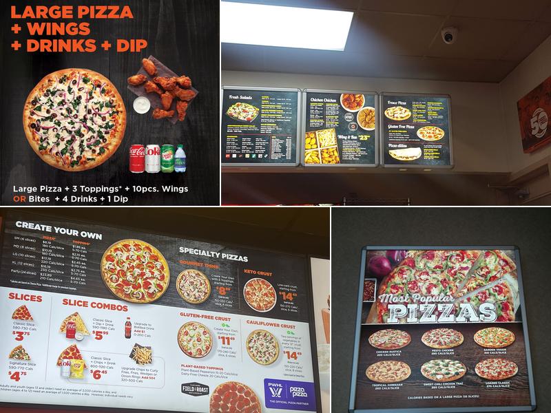 Pizza Pizza Menu