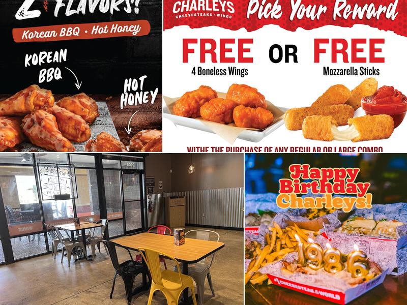 Charley's Philly steaks