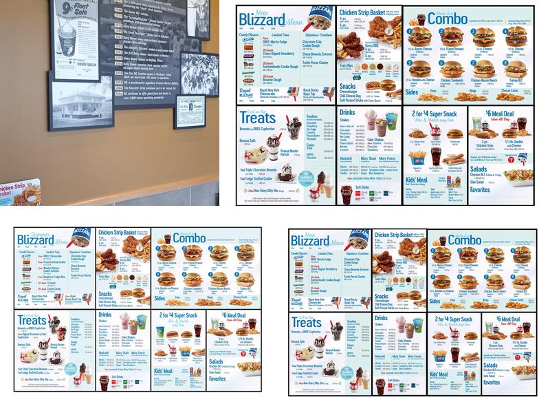 Dairy Queen Grill & Chill Menu