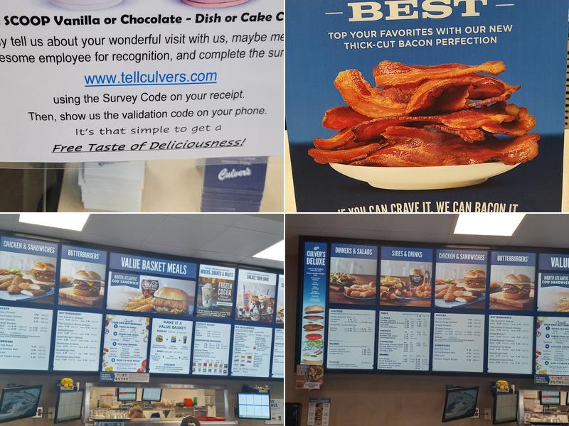 Culver’s Menu