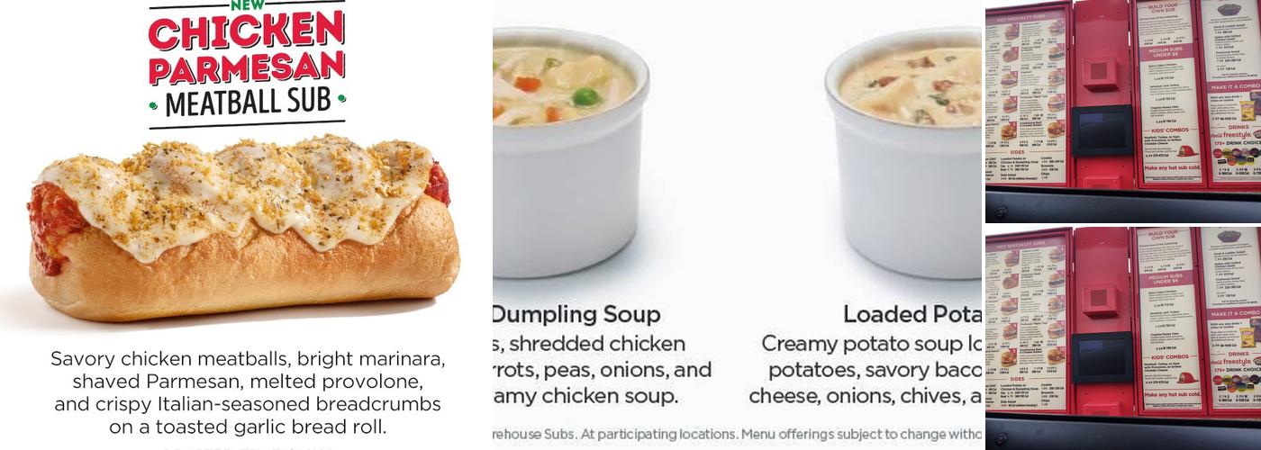 Firehouse Subs Brice Square Vidalia Menu