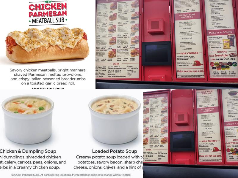 Firehouse Subs Brice Square Vidalia Menu