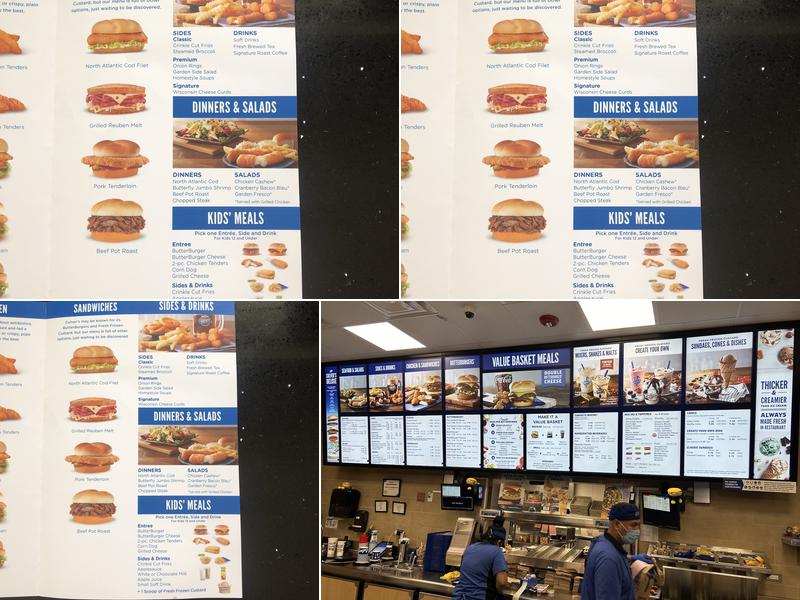 Culver’s Menu