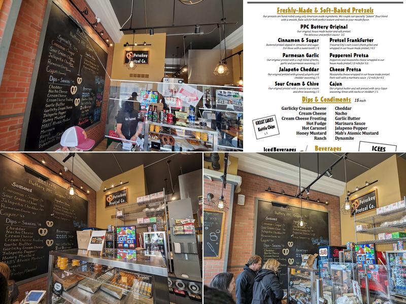 Petoskey Pretzel Co. Menu