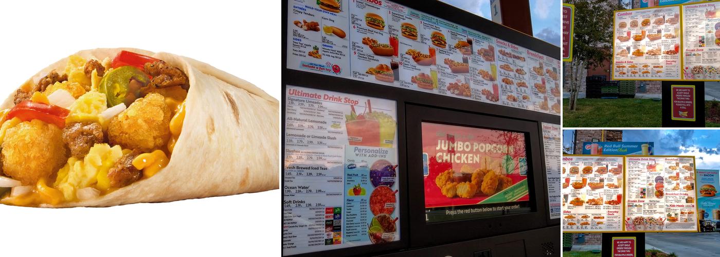 Sonic Drive-In Menu