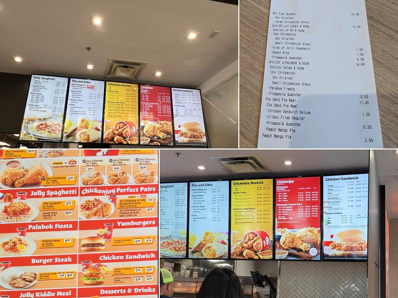 Jollibee Menu