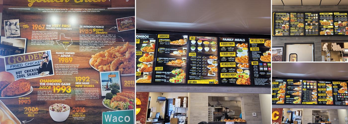 Golden Chick Menu