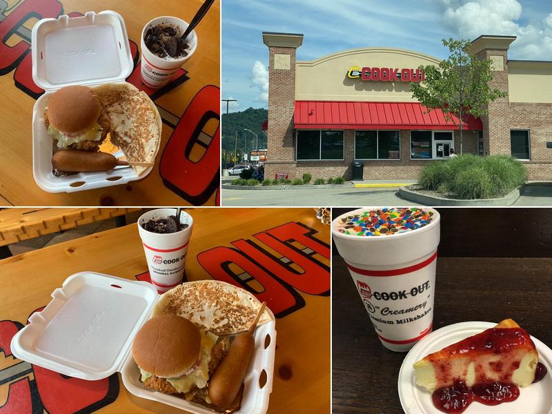 Cook Out 5505 MacCorkle Ave SE, Charleston