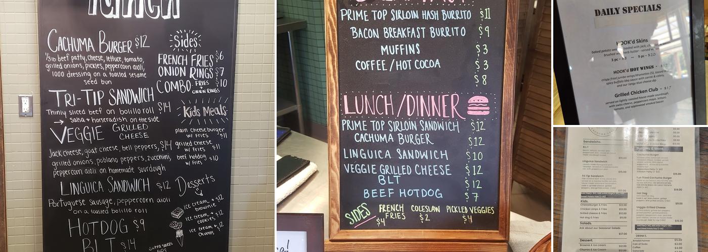 Hook'd Bar & Grill Menu