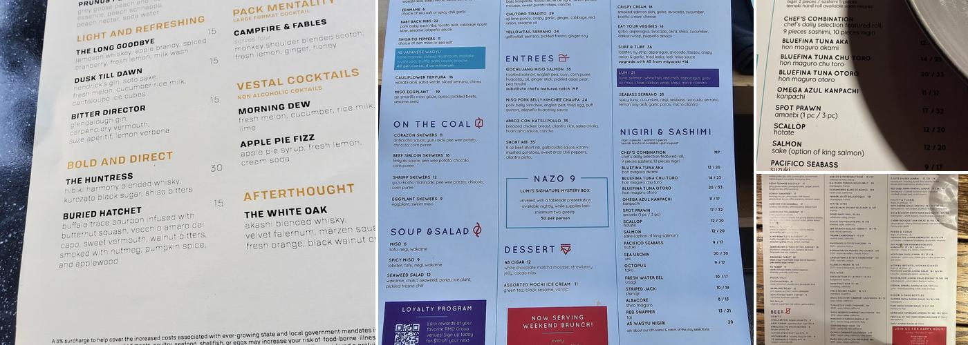 Lumi Menu