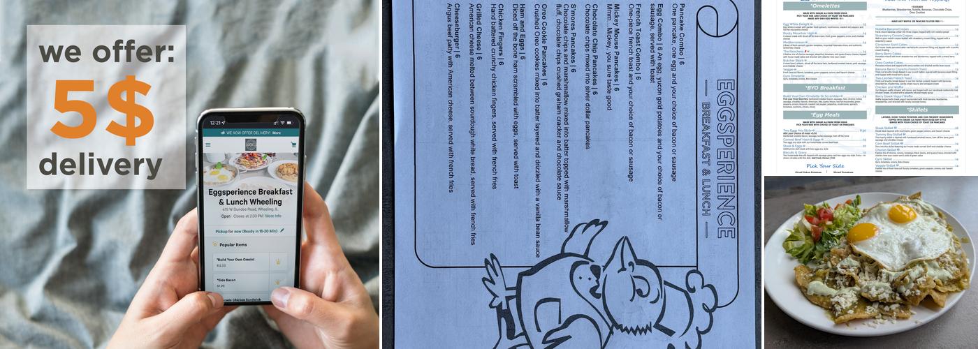 Eggsperience Breakfast & Lunch - Wheeling Menu