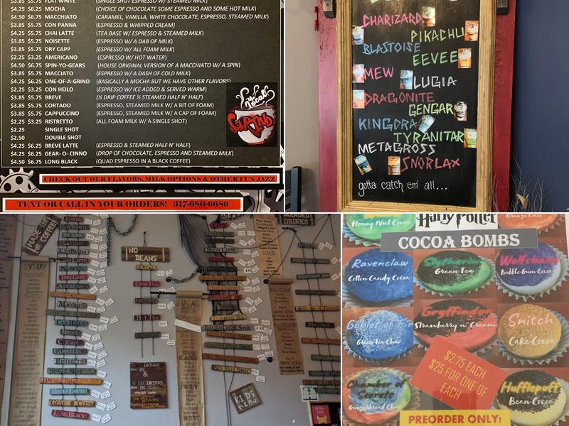 The Local Grind Menu